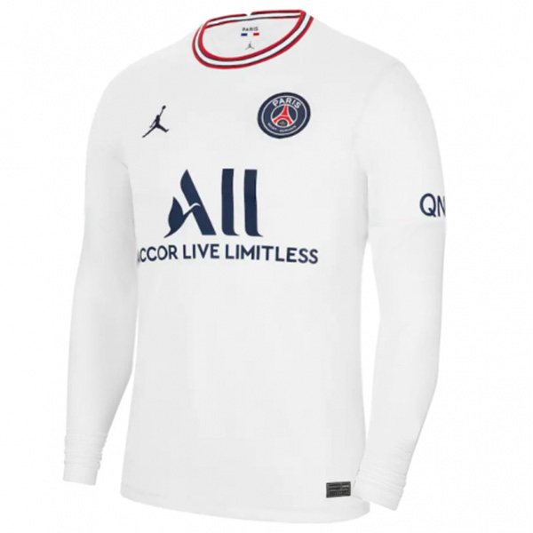 Paris Saint Germain maglia da calcio quarta maglia manica lunga PSG maglia da calcio da uomo 4a maglia 2022-2023